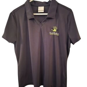 Nike Black Dri-FIT Polo